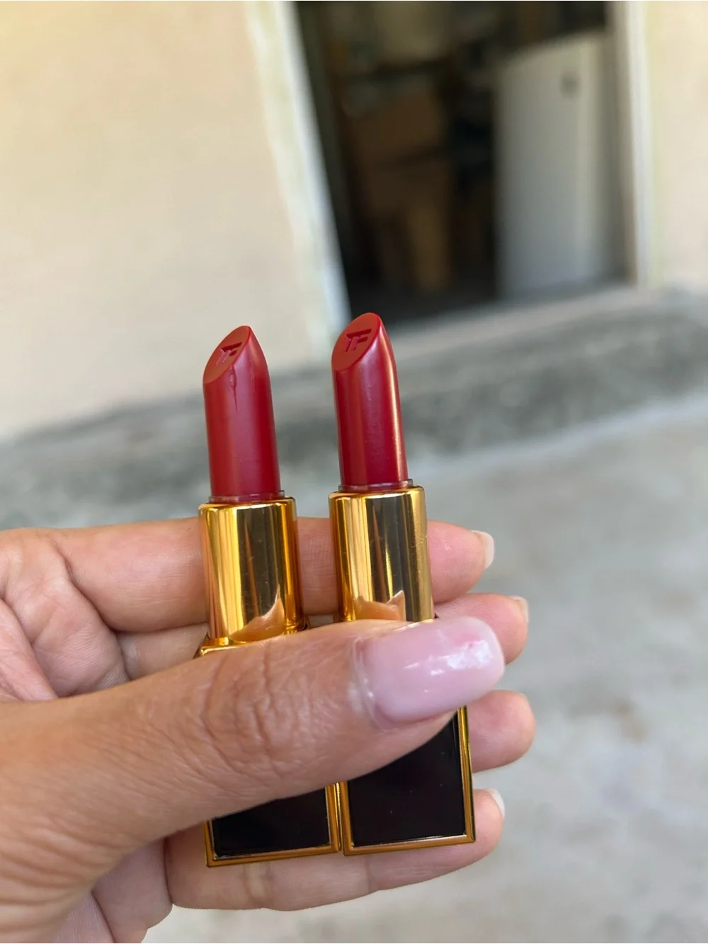 Tom Ford Lipstick Duo - Vibrant True Red